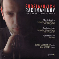 Cover of Shostakovich / Rachmaninov: Sonatas For Cello & Piano