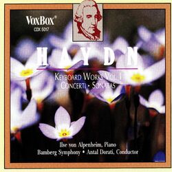 Cover of Haydn: Keyboard Works, Vol. 1