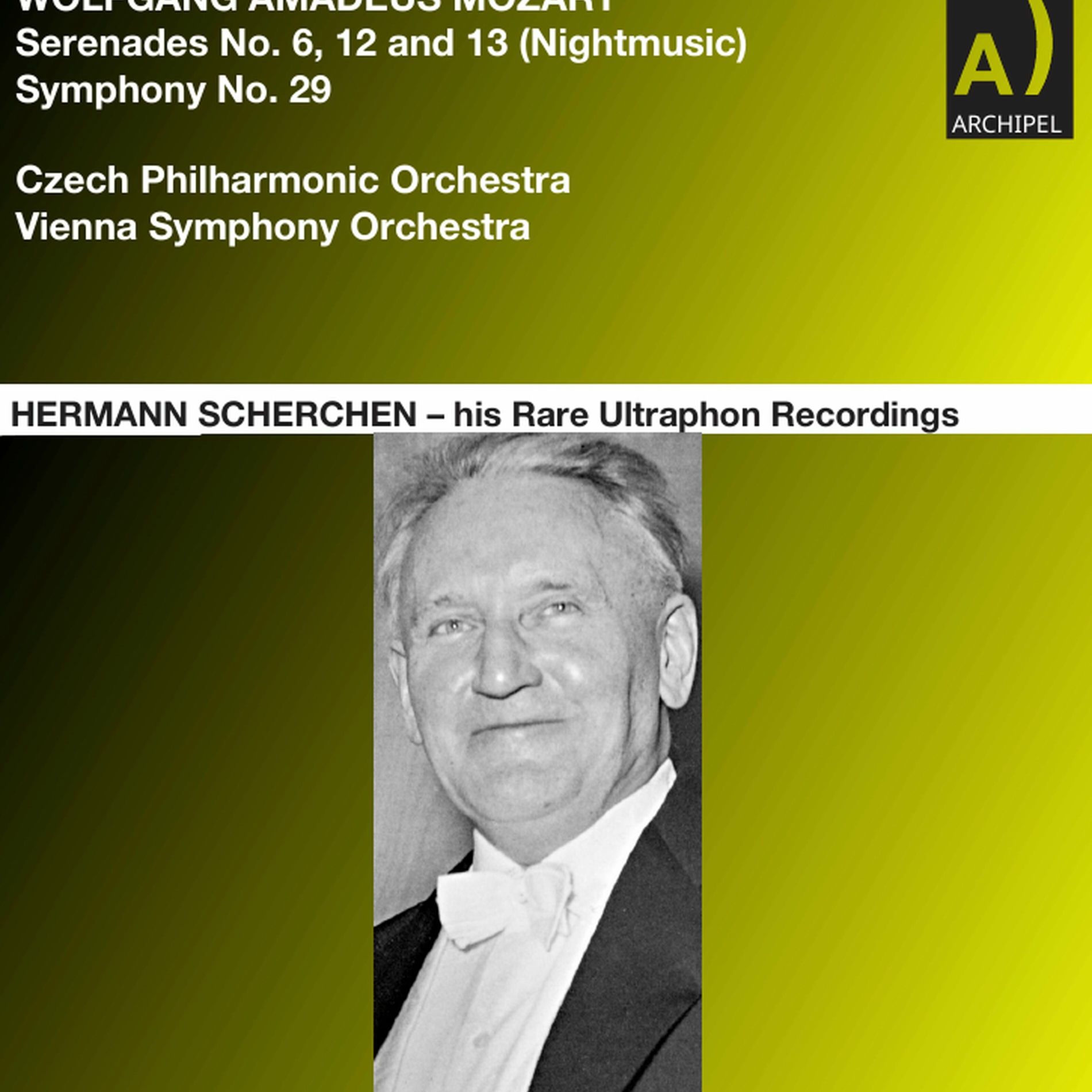 Album cover of Mozart Serenades conducted by Hermann Scherchen (HD Mastering 2024)