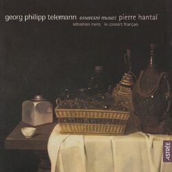 Cover of Telemann: Essercizii Musici