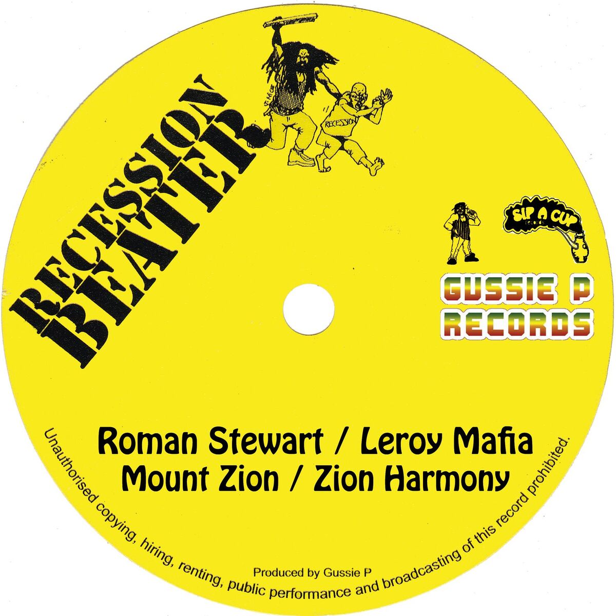 Album cover of Mount Zion / Zion Harmony (Recession Beater)