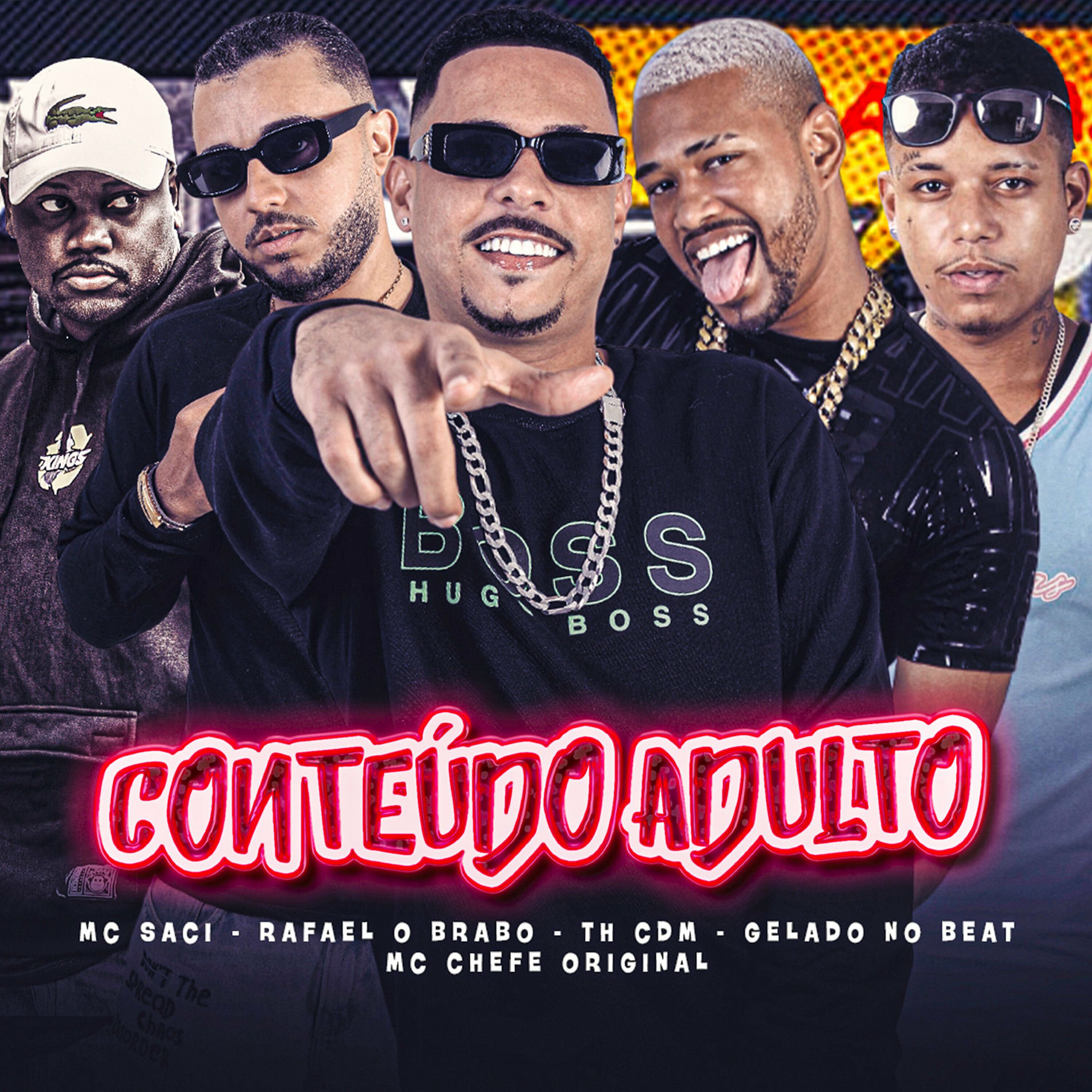 Album cover of Conteúdo Adulto (feat. MC Saci & Rafael O Brabo)