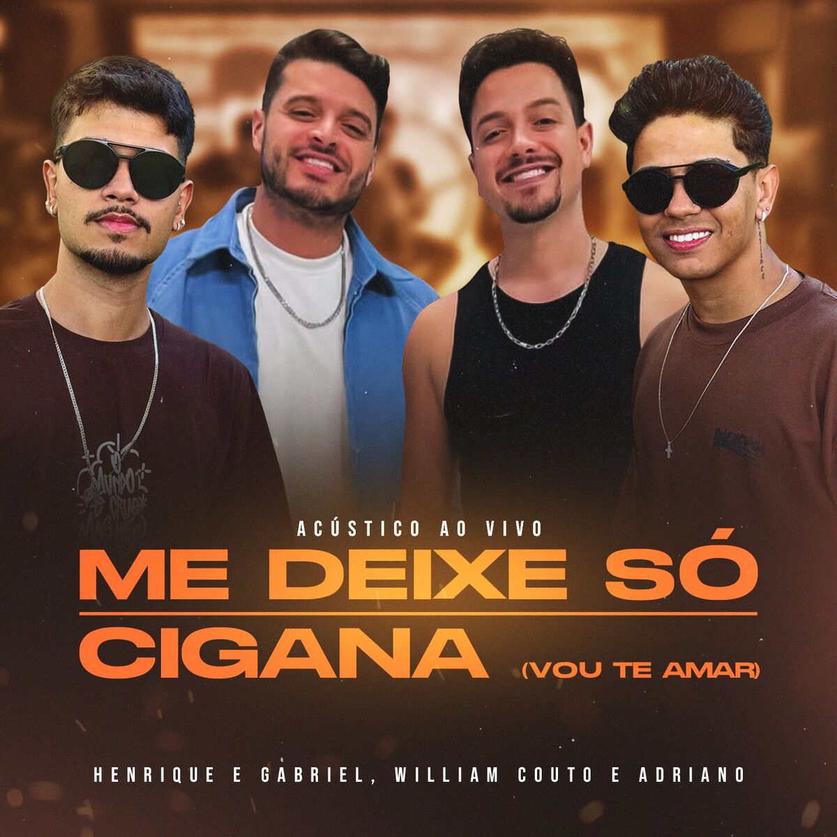 Album cover of Me Deixe Só / Cigana (Vou Te Amar) (Acústico, Ao Vivo)