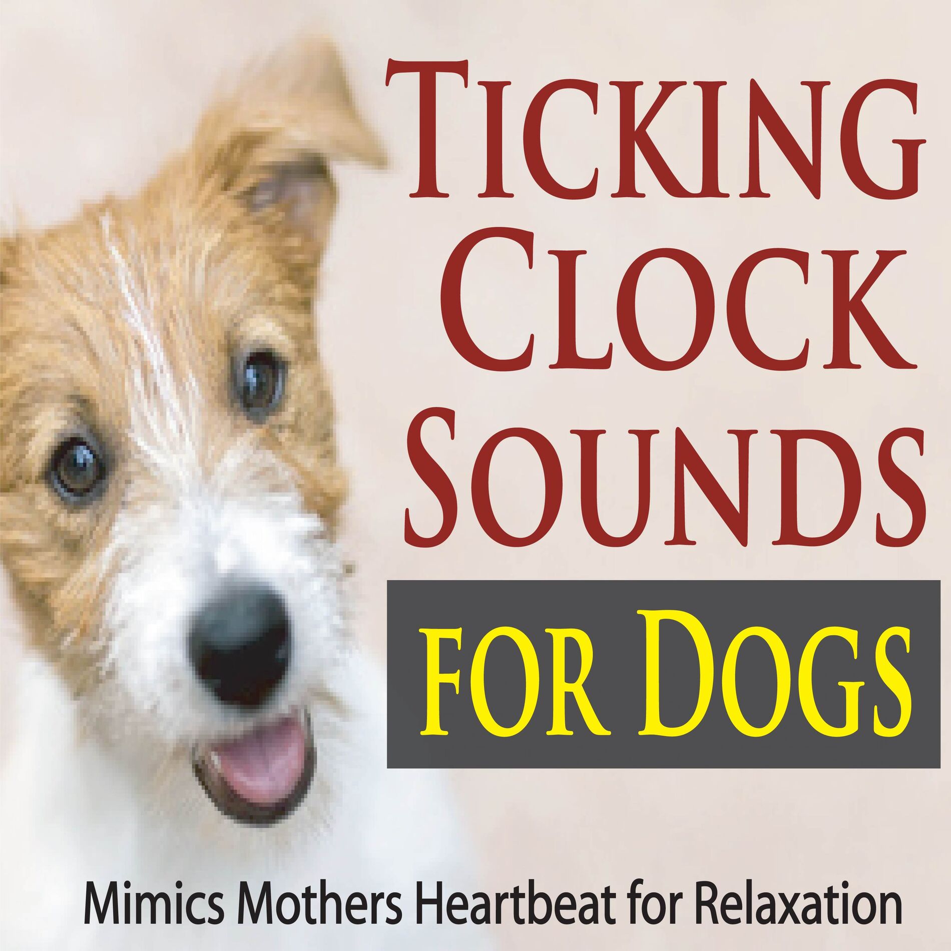 Album cover of Ticking Clock Sounds for Dogs (Mimics Mothers Heartbeat for Relaxation)