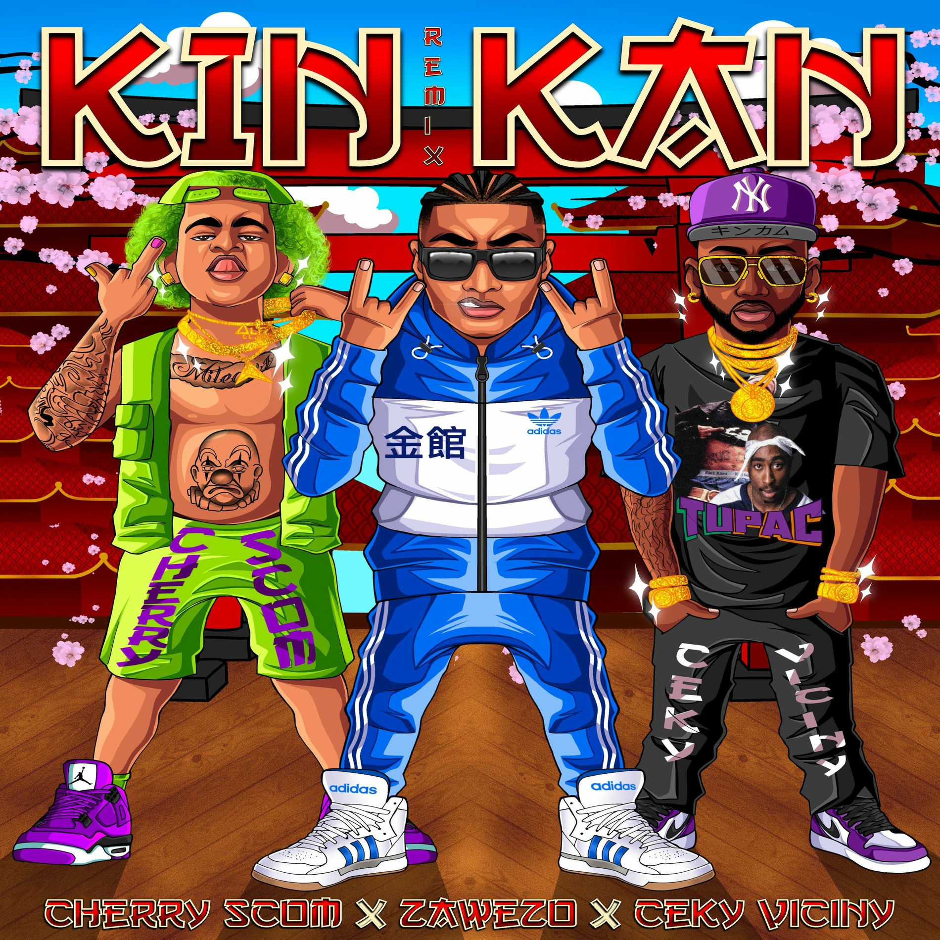Album cover of Kin Kan (feat. El Cherry Scom, Ceky Viciny & K.O El Mas Completo) [Remix]