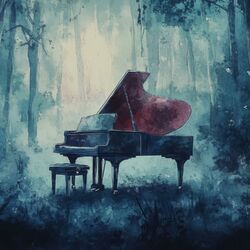 Cover of Melancholische Klavierklänge: Emotionale, Traurige Liebesmelodien, Romantische Hintergrundmusik, Sentimentale Musik zum Weinen