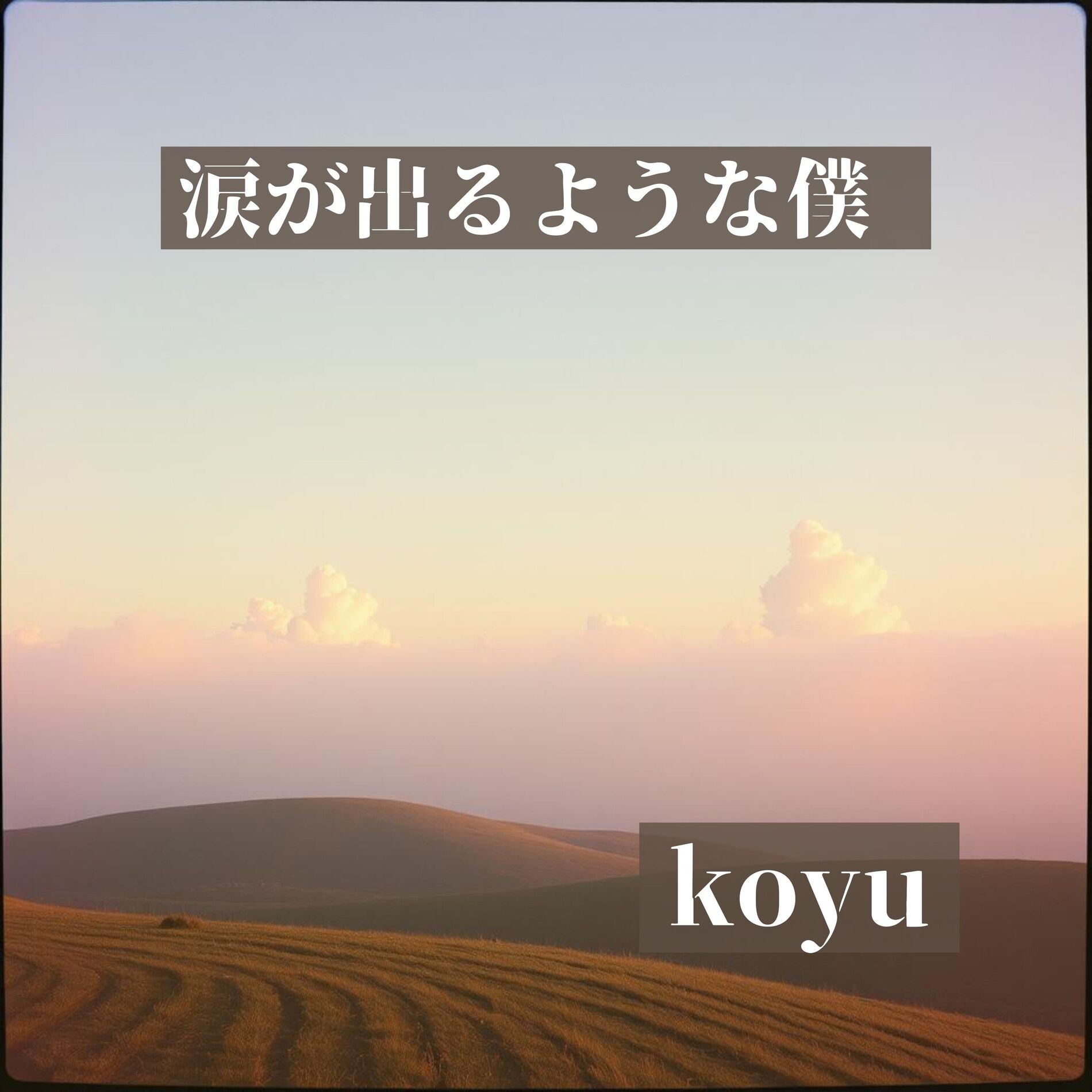 Album cover of 涙が出るような僕