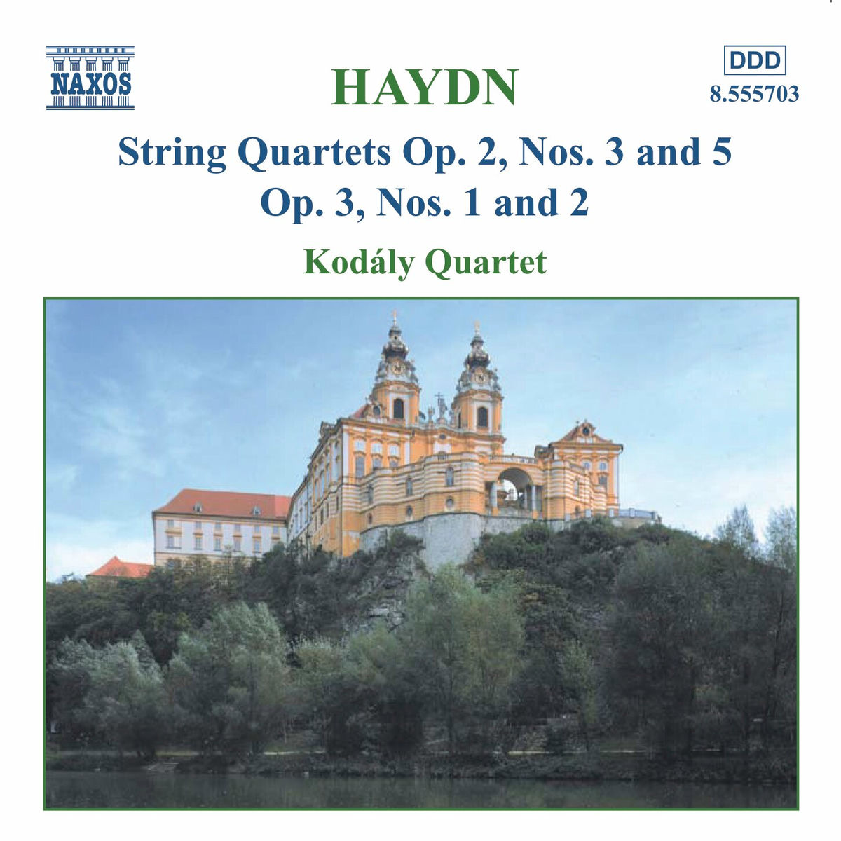 Album cover of Haydn: String Quartets Op. 2, Nos. 3 and 5 / Op. 3, Nos. 1-2