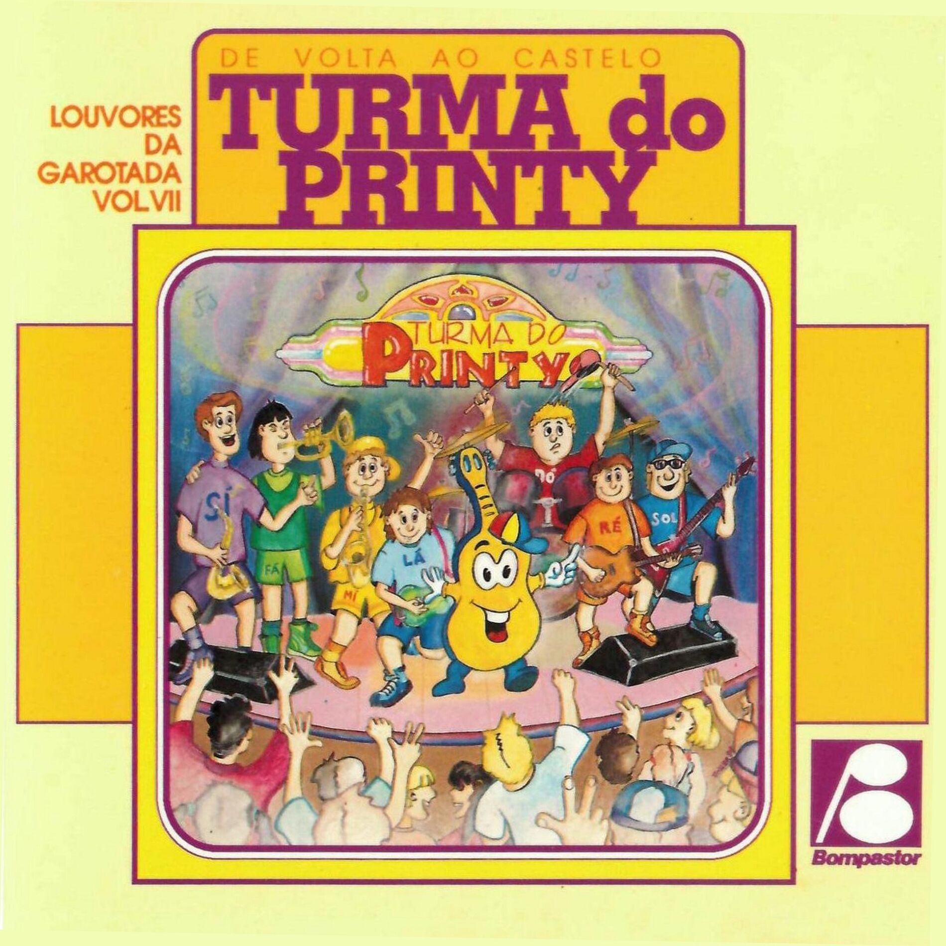 Album cover of Louvores da Garotada: De Volta ao Castelo, Vol. VII