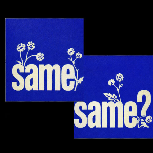 SAME SAME?