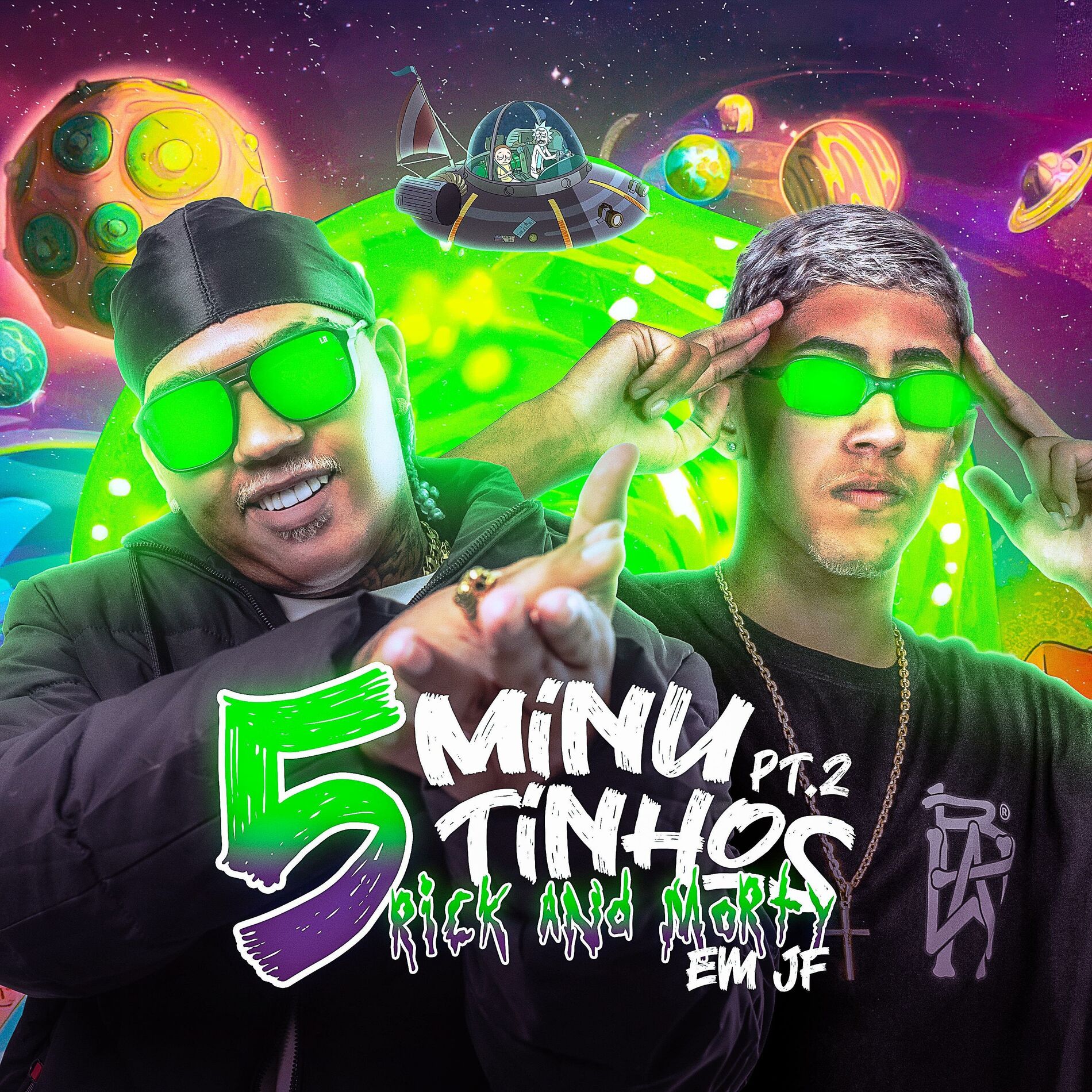 Album cover of 5 MINUTINHOS RICK AND MORTY EM JF 2