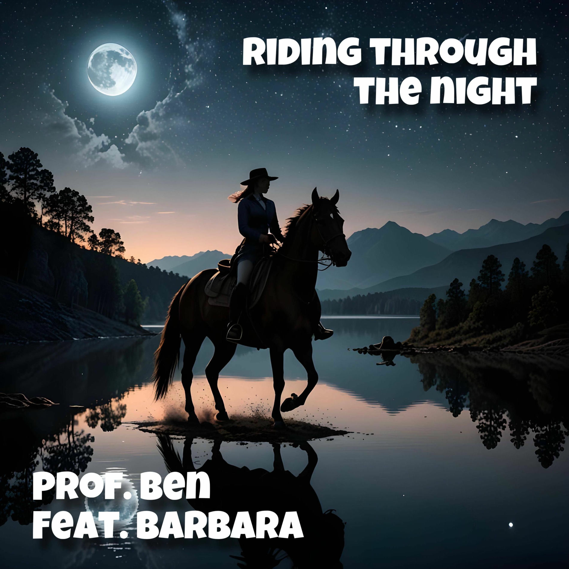 Album cover of Riding Through The Night (feat. Barbara)