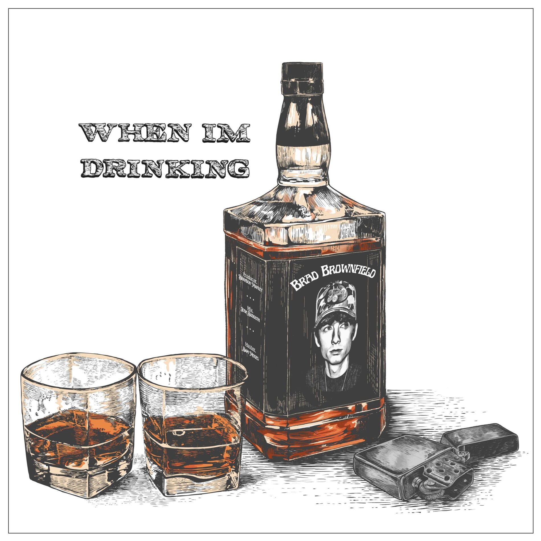 Album cover of When I'm Drinking