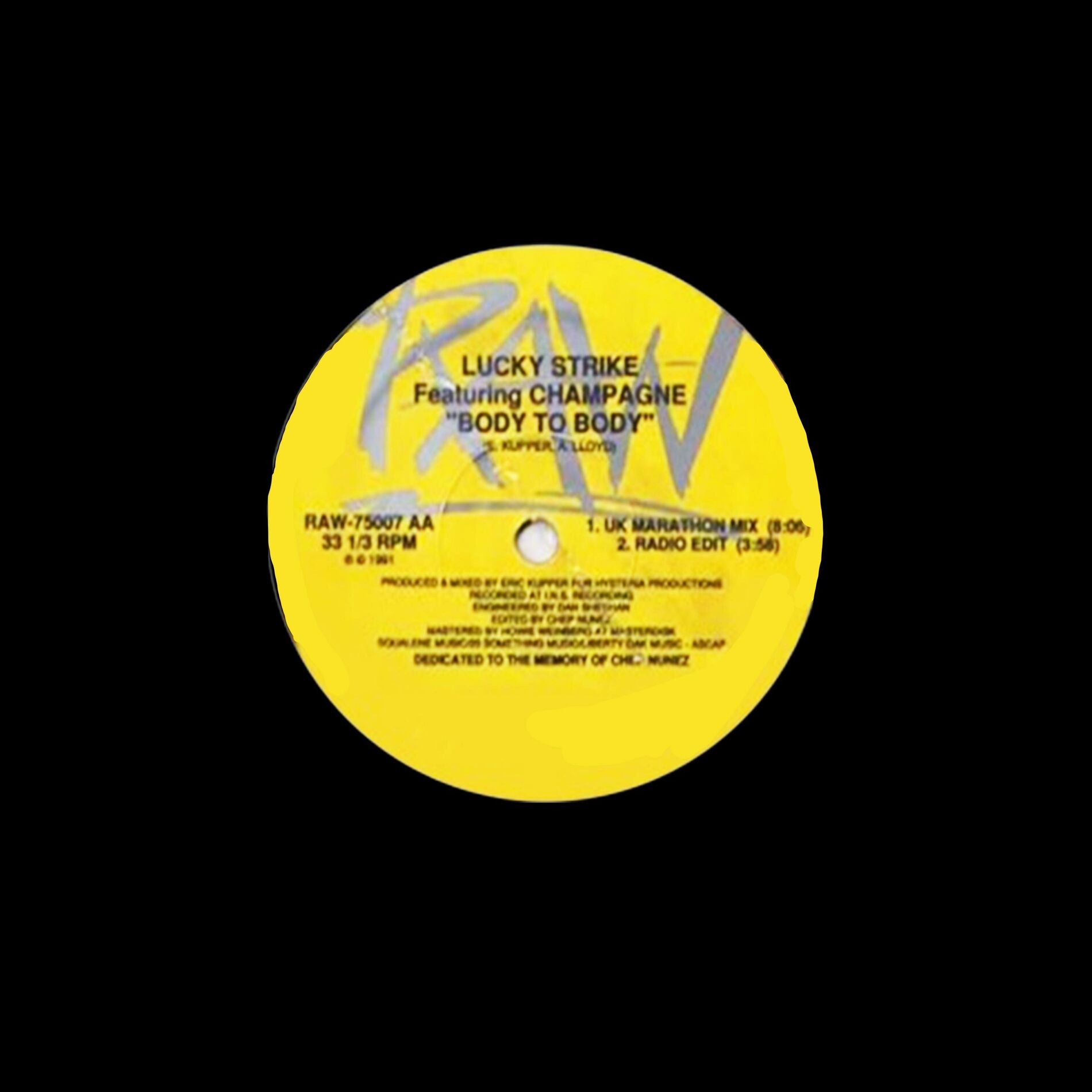 Album cover of Body To Body (feat. Lucky Strike & Champagne) [Eric Kupper Remix Radio Edit]