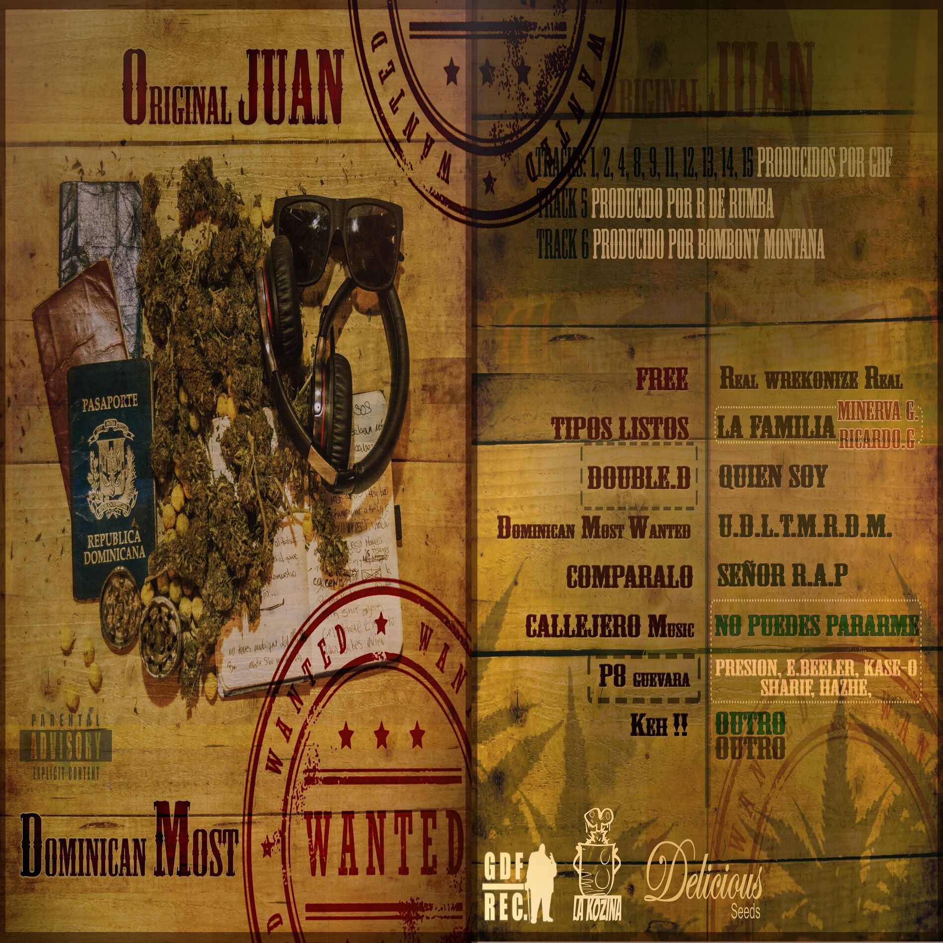 Album cover of Dominican Most Wanted
