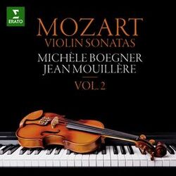 Cover of Mozart: Violin Sonatas, Vol. 2. K. 296, 379, 526, 547, 306 & 481