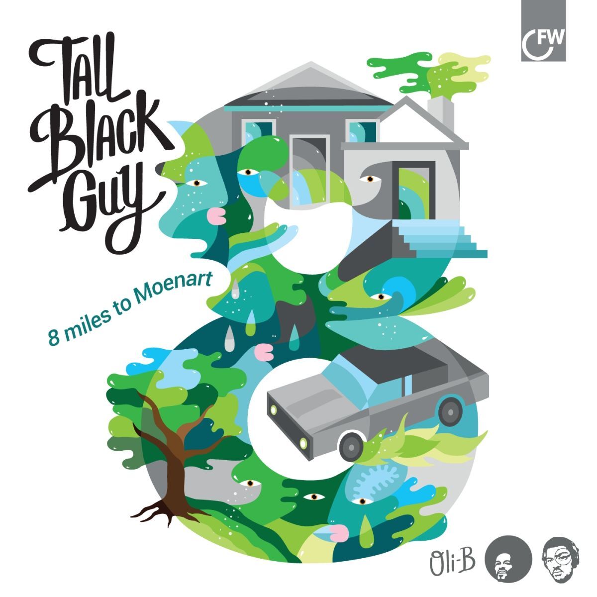 Album cover of 8 Miles to Moenart