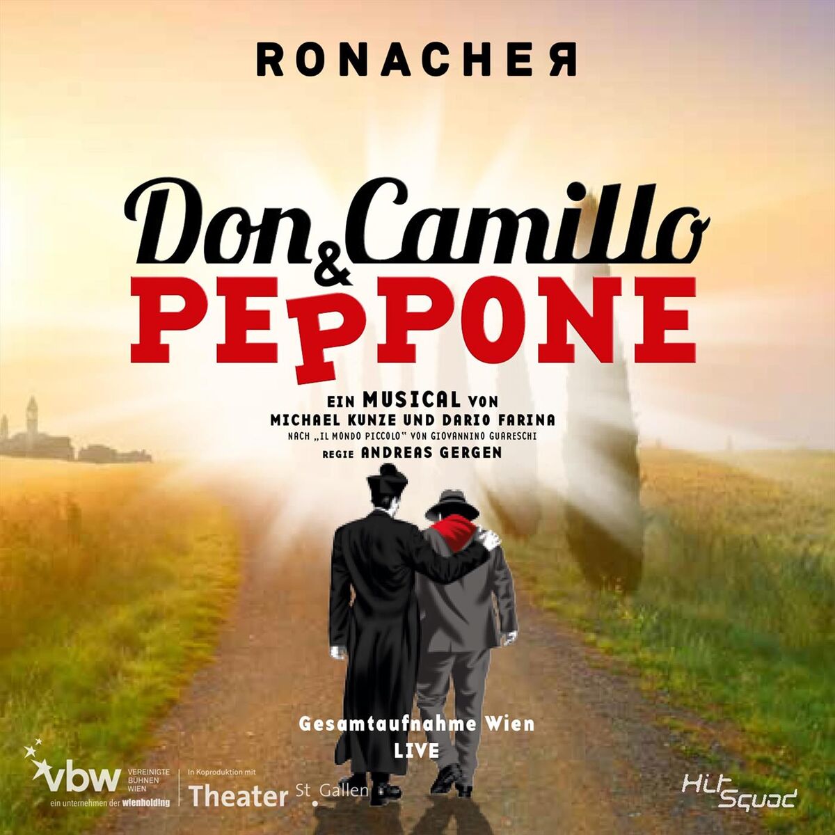Album cover of Don Camillo & Peppone - Gesamtaufnahme Wien LIVE