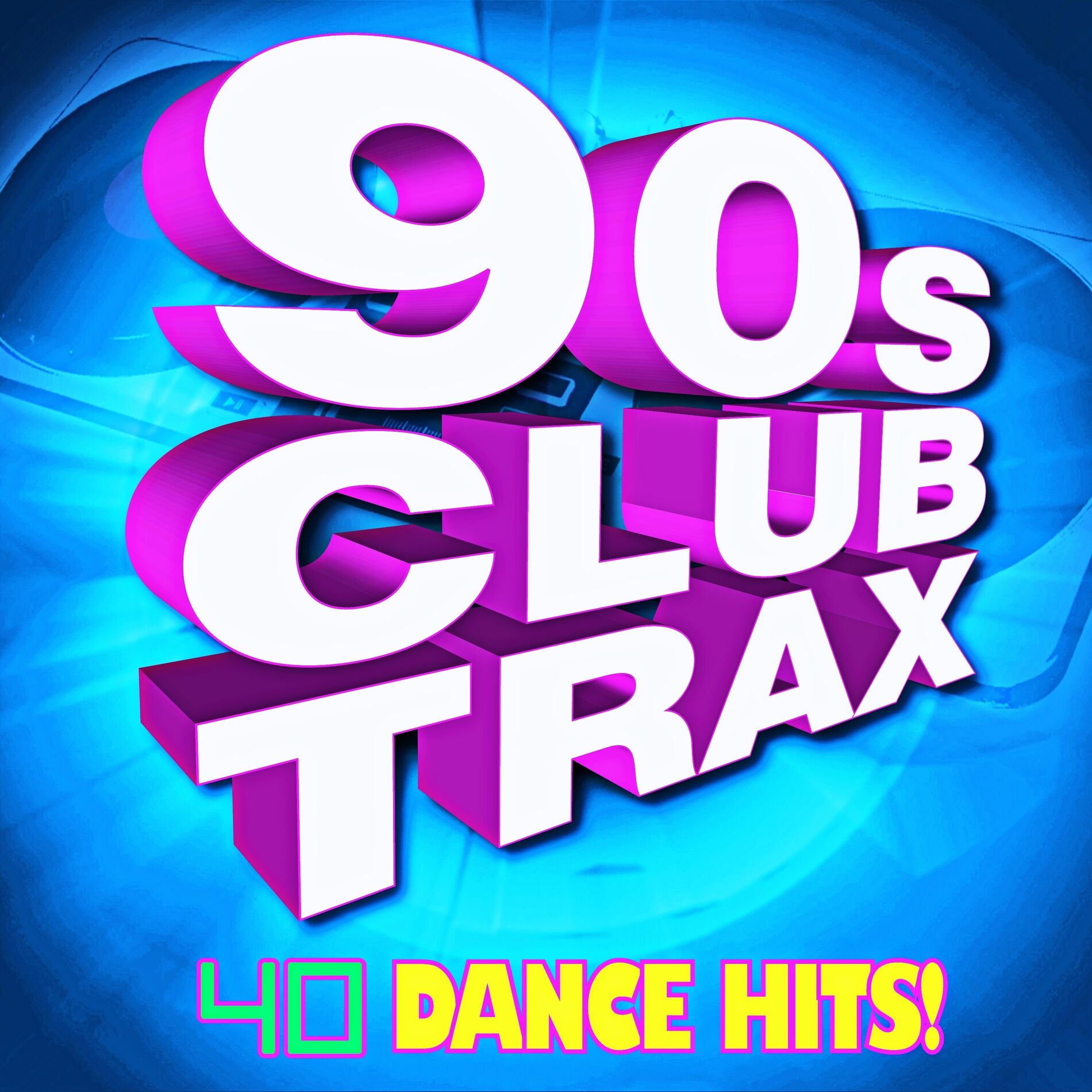 Album cover of 90's Club Trax - 40 Dance Hits!