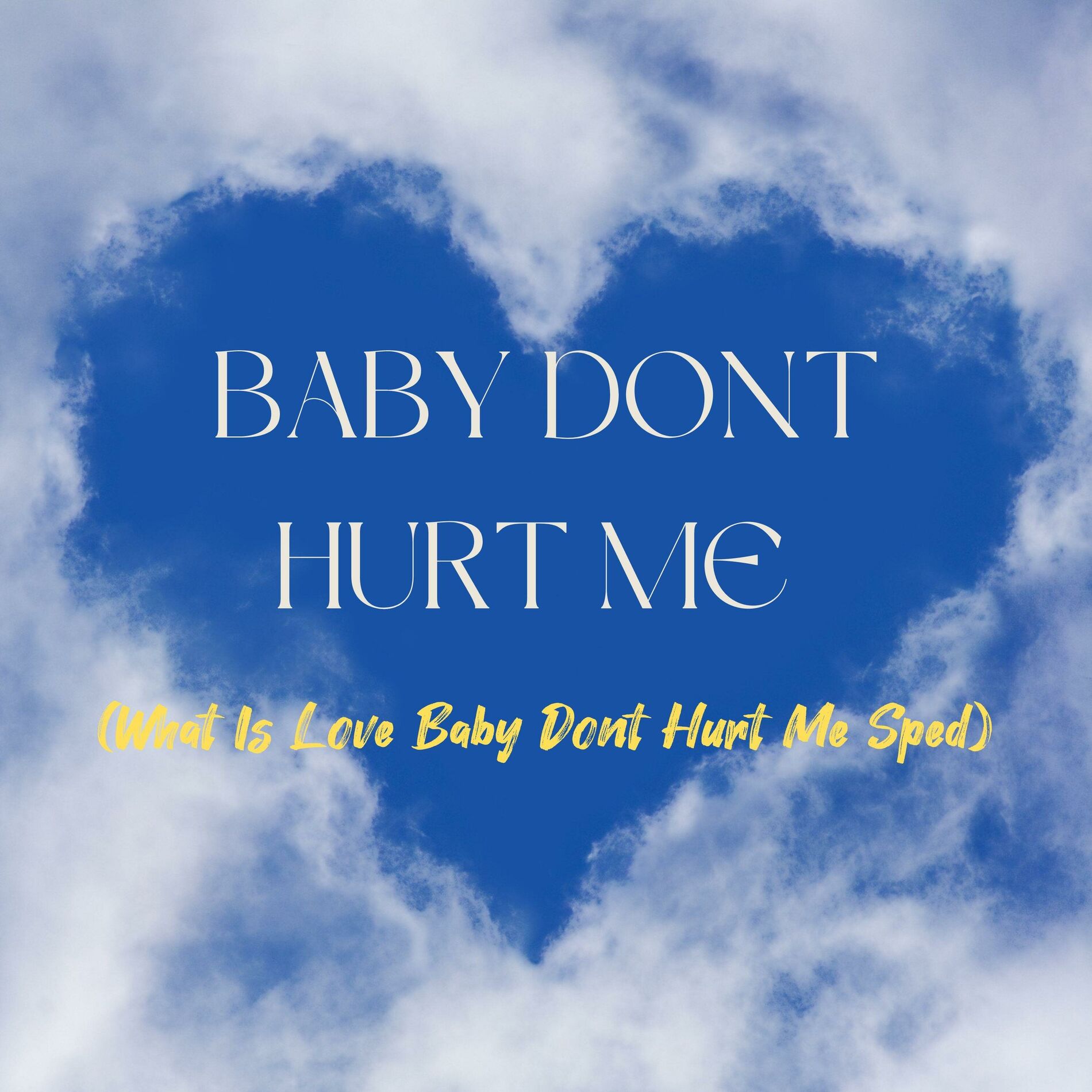 Album cover of Baby Dont Hurt Me (What Is Love Baby Dont Hurt Me Sped)