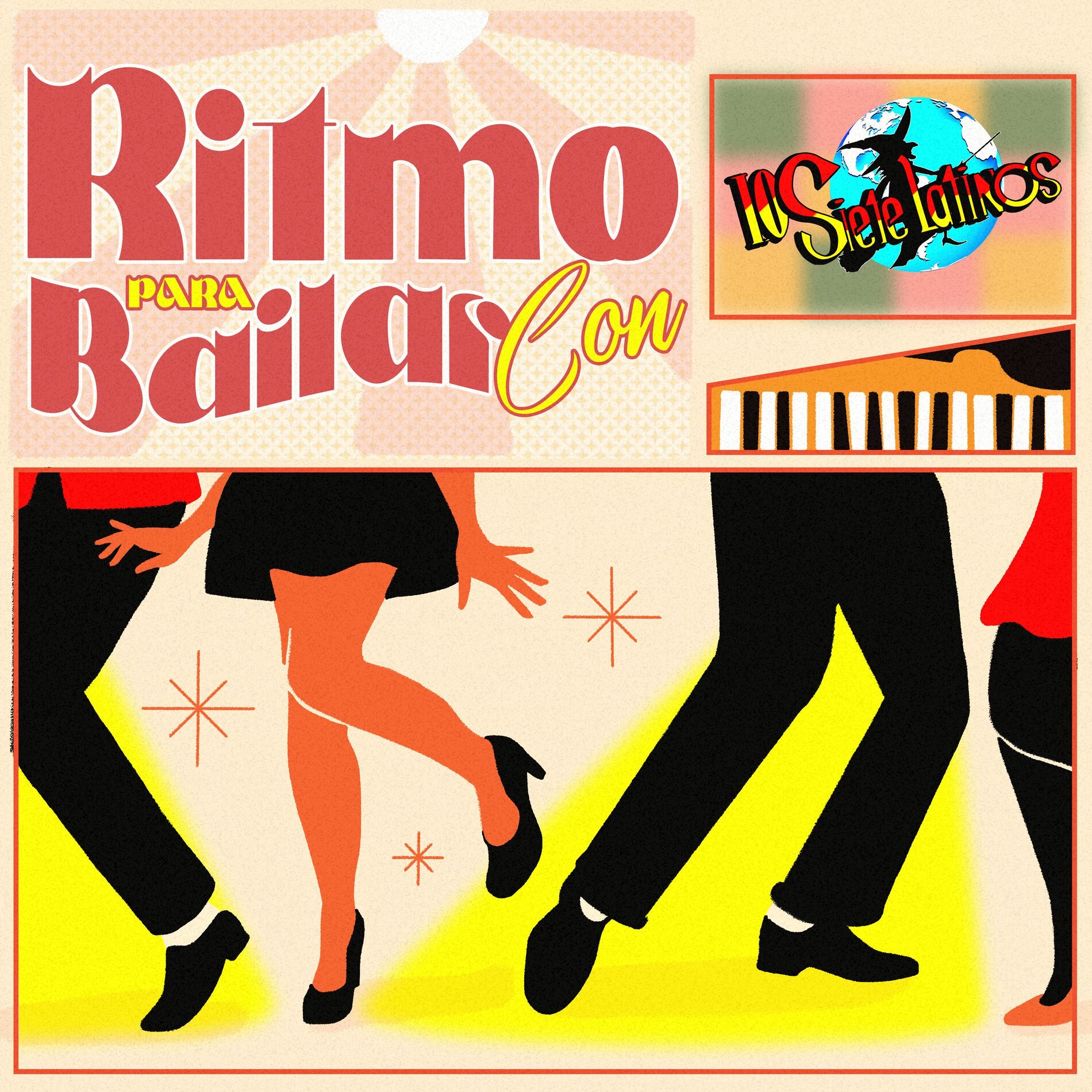 Album cover of Ritmo para Bailar Con los Siete Latinos