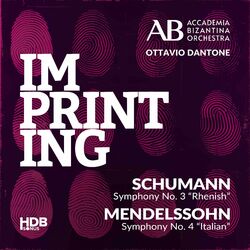 Cover of Schumann: Symphony No. 3 "Rhenish" - Mendelssohn: Symphony No. 4 "Italian"