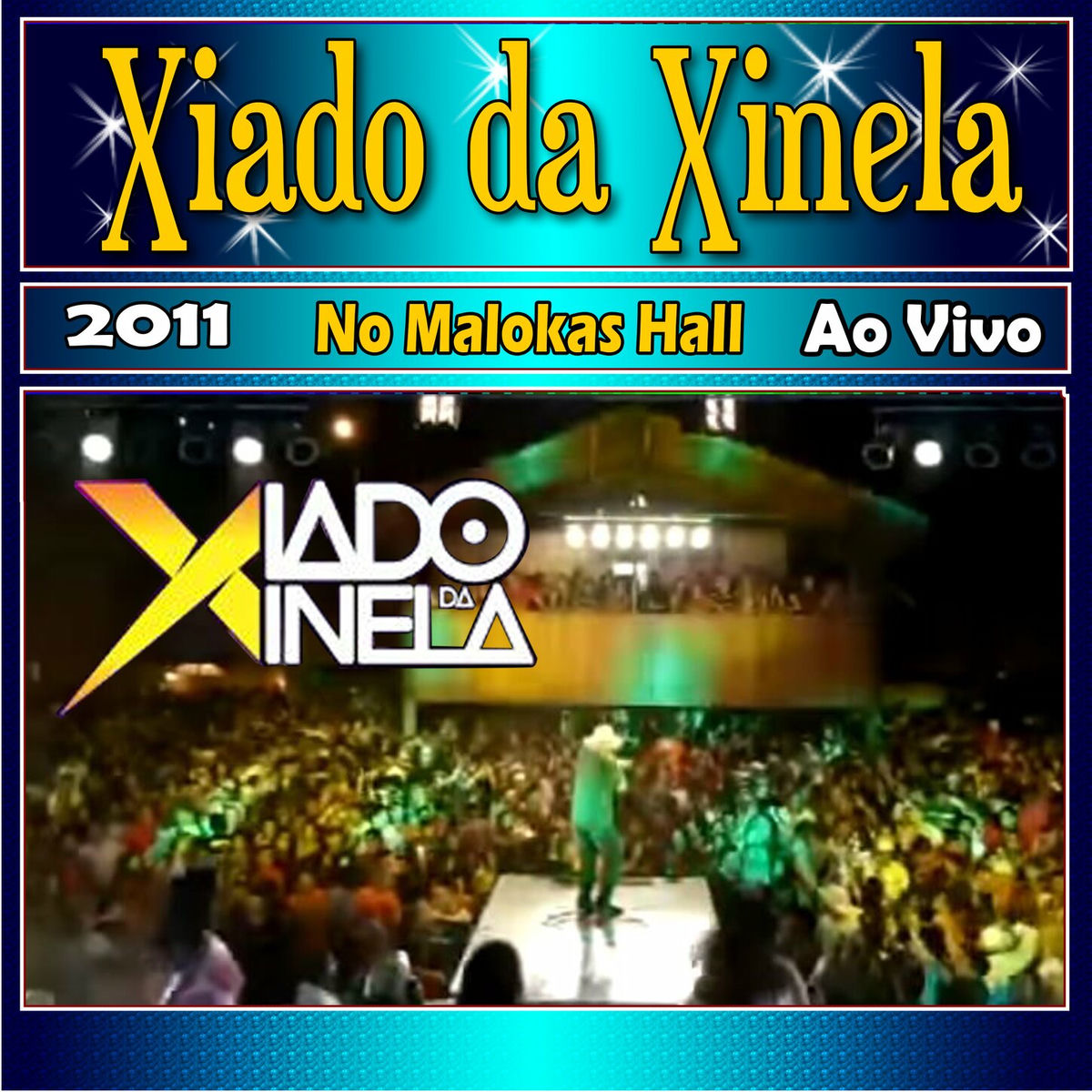 Album cover of No Malokas Hall Ao Vivo 2011