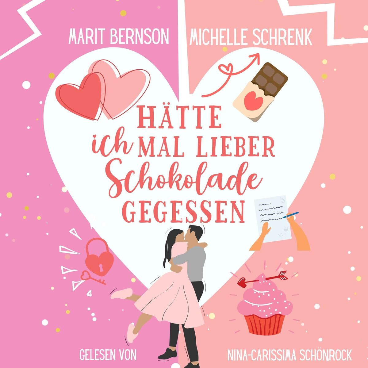 Album cover of Hätte ich mal lieber Schokolade gegessen - Herzhaft verliebt, Band 2 (ungekürzt)