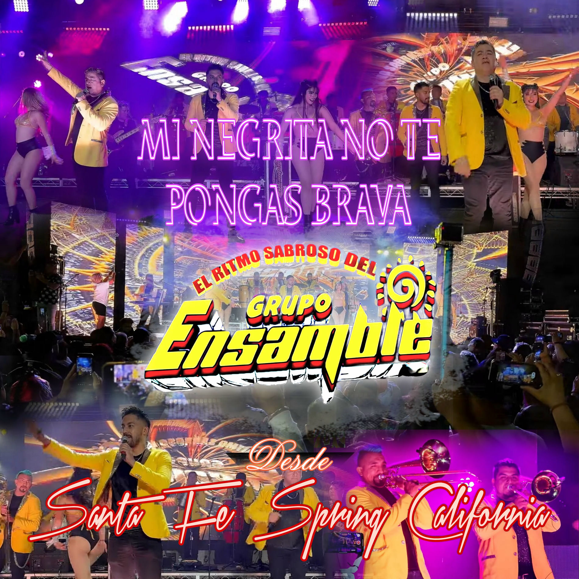 Album cover of Mi Negrita No Te Pongas Brava Desde Santa Fe Spring California (En Vivo)