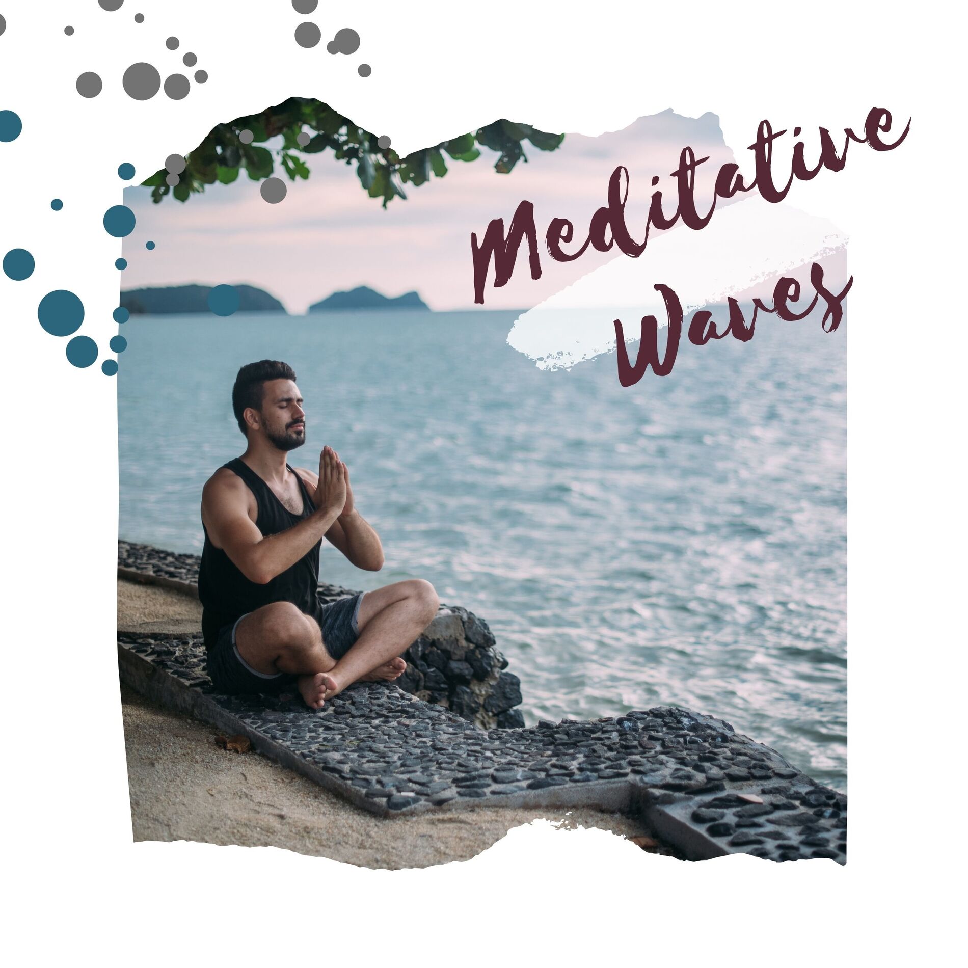Album cover of Meditative Waves: Ultimate Zen Music for Deep Relaxation & Stress Relief