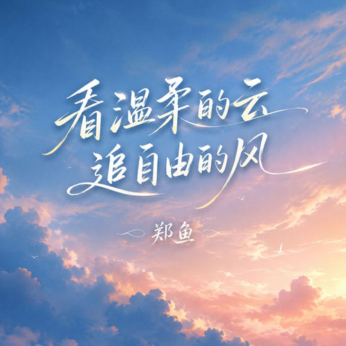 看温柔的云追自由的风