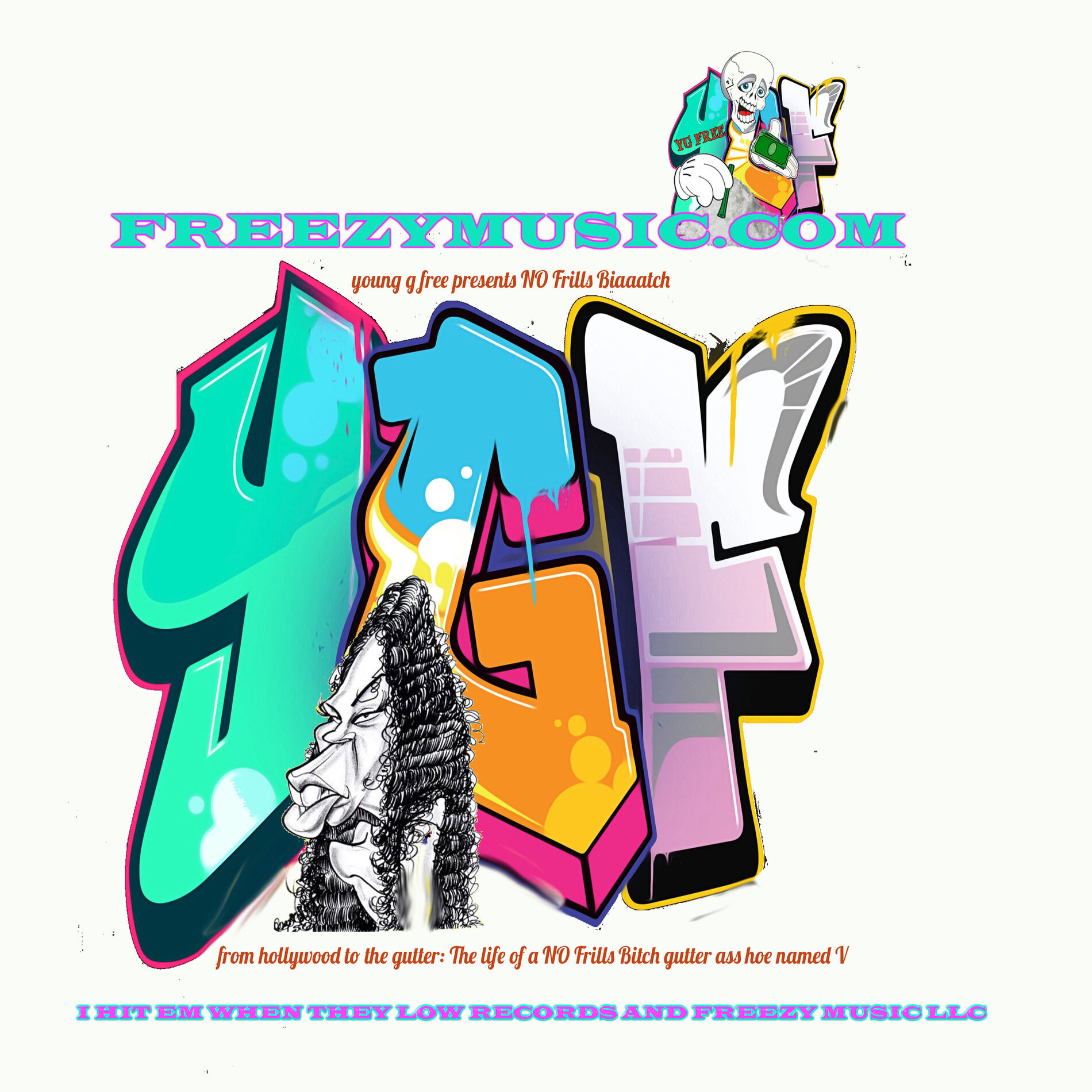 Album cover of No Frills Bitch (Remixes)