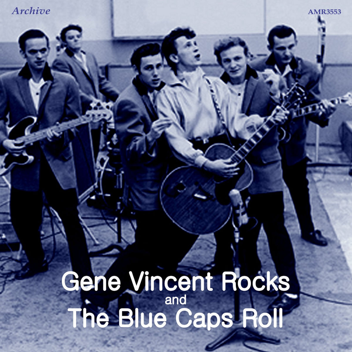 Album cover of Gene Vincent Rocks and the Blue Caps Roll