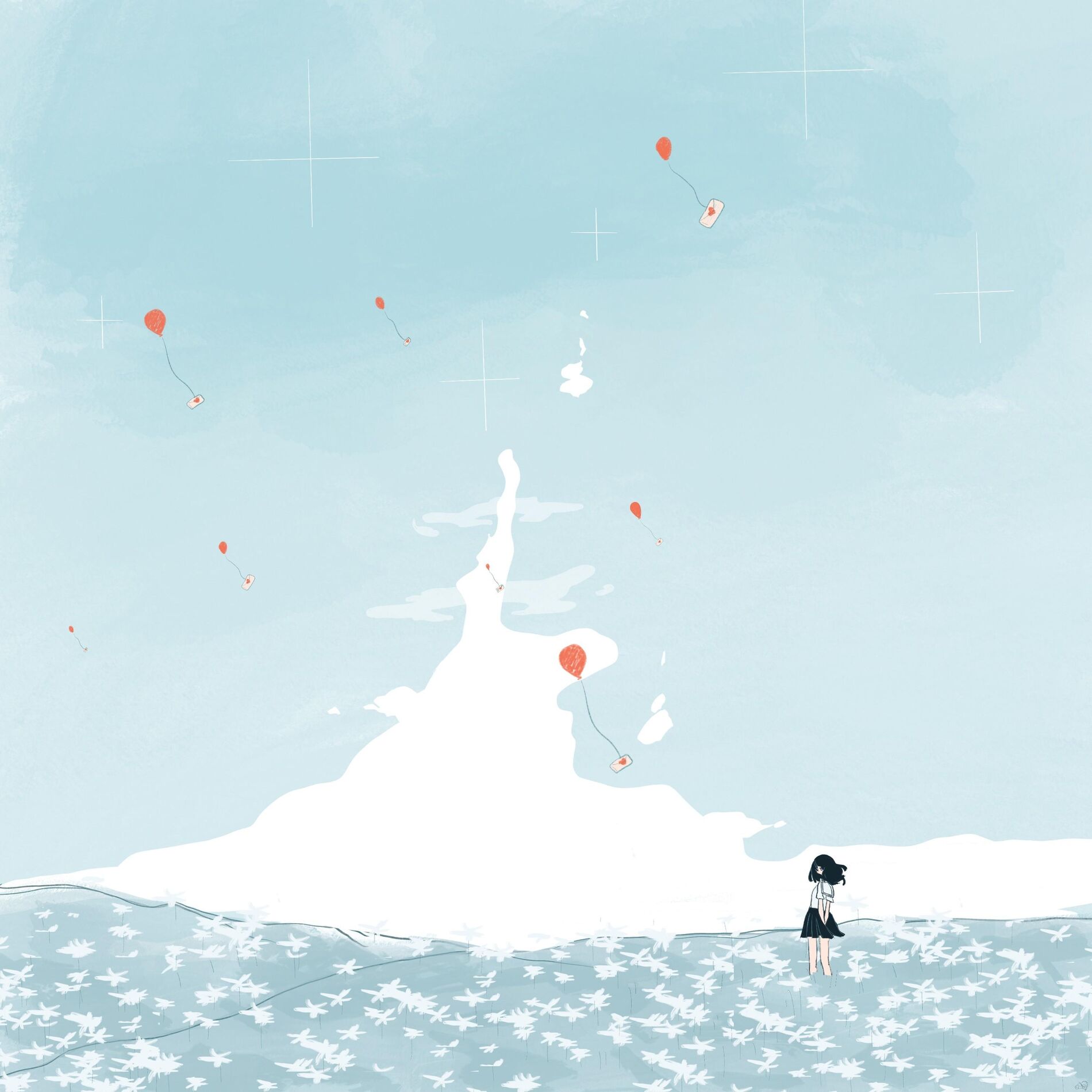 Album cover of memories of her, last winter (feat. softy)