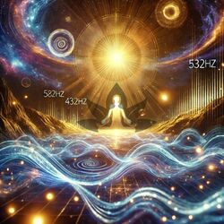 Cover of 852 Hz - Experience Profound Meditation & Third Eye Activation