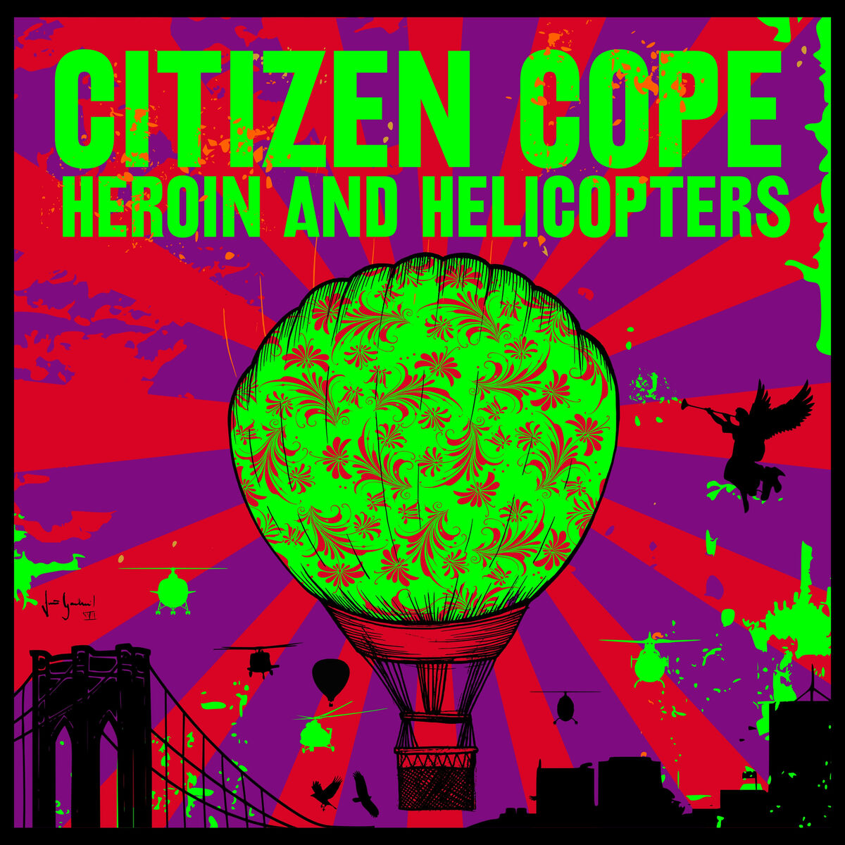 Album cover of Heroin and Helicopters