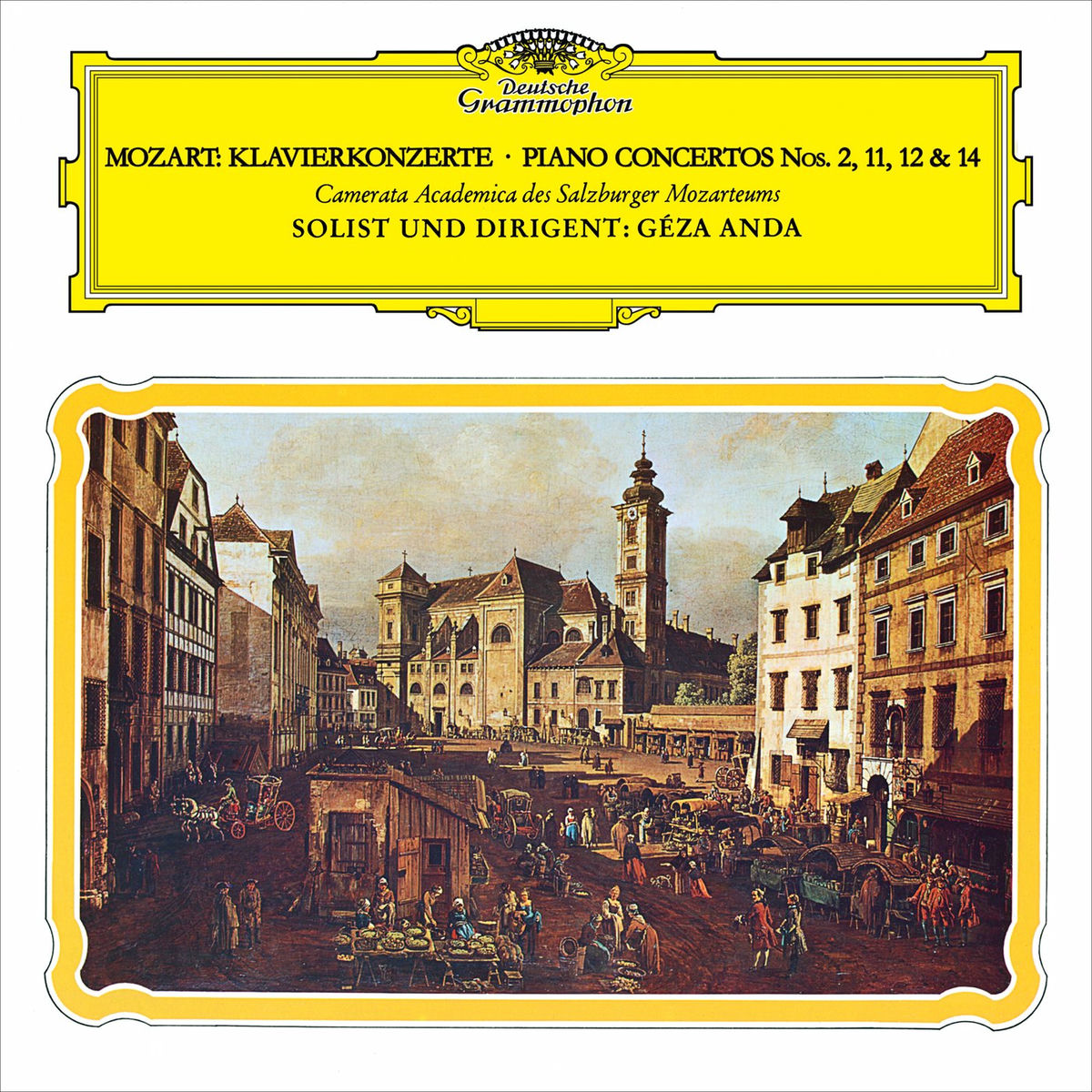 Album cover of Mozart: Piano Concertos Nos. 2, 11, 12 & 14