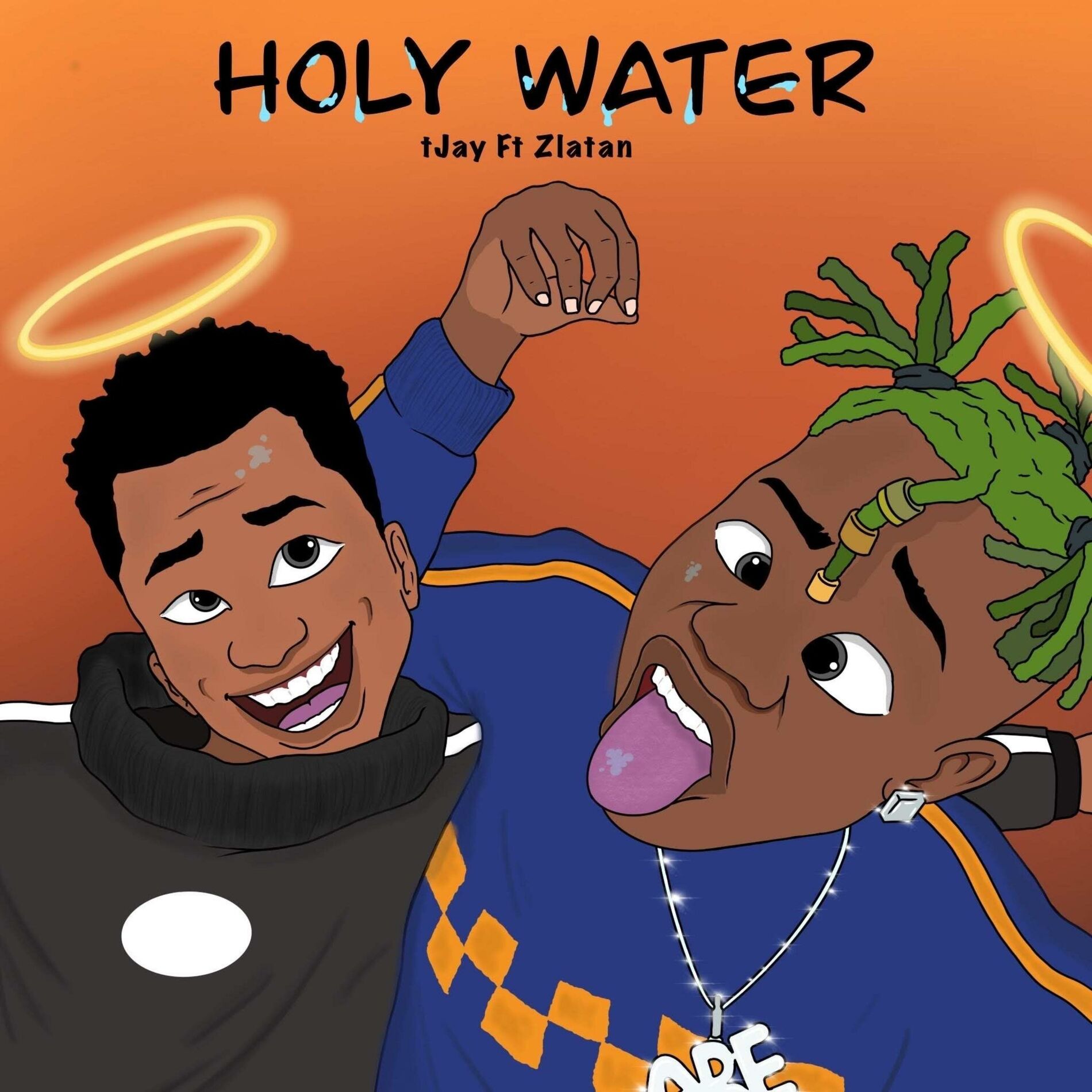 Album cover of Holy water (feat. Zlatan)