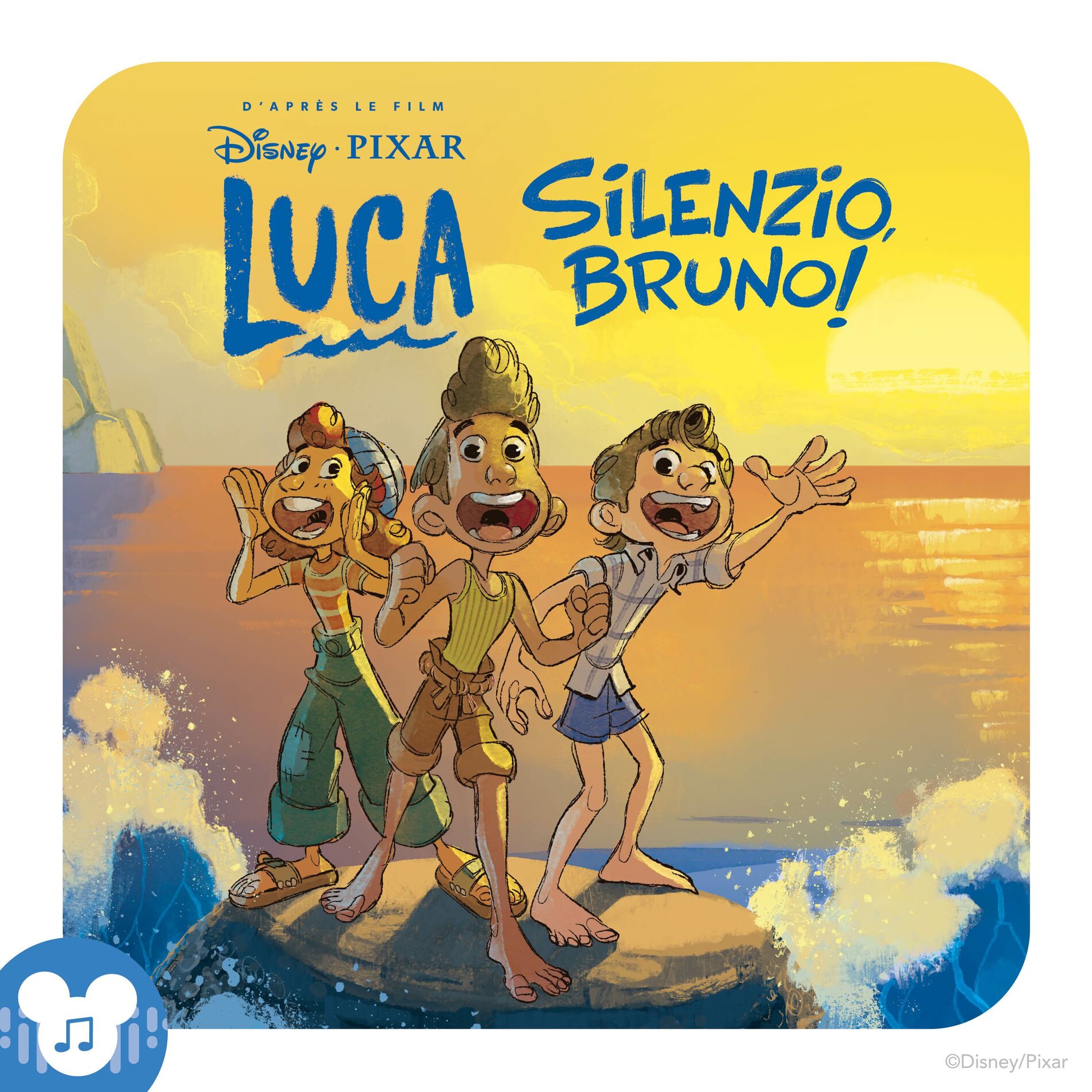 Album cover of Silenzio Bruno (une histoire inspirée du film Disney Pixar Luca) : Disney/Pixar Luca (Disney/Pixar Luca)