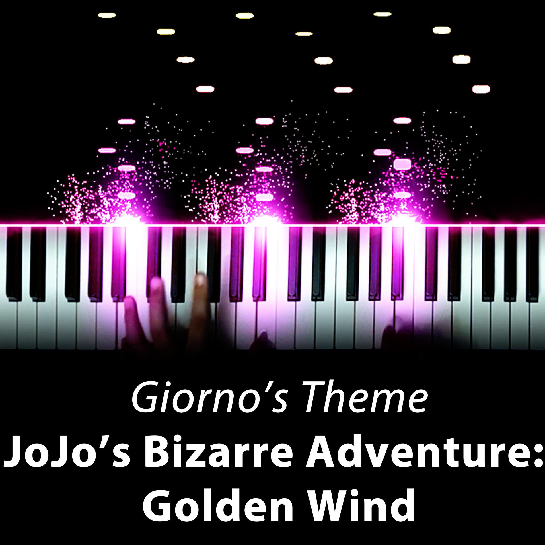 Album cover of Giorno's Theme: Il Vento D'oro (JoJo's Bizarre Adventure: Golden Wind)