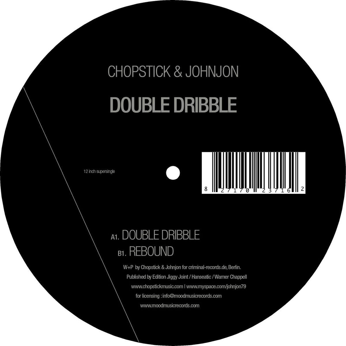 Album cover of Double Dribble
