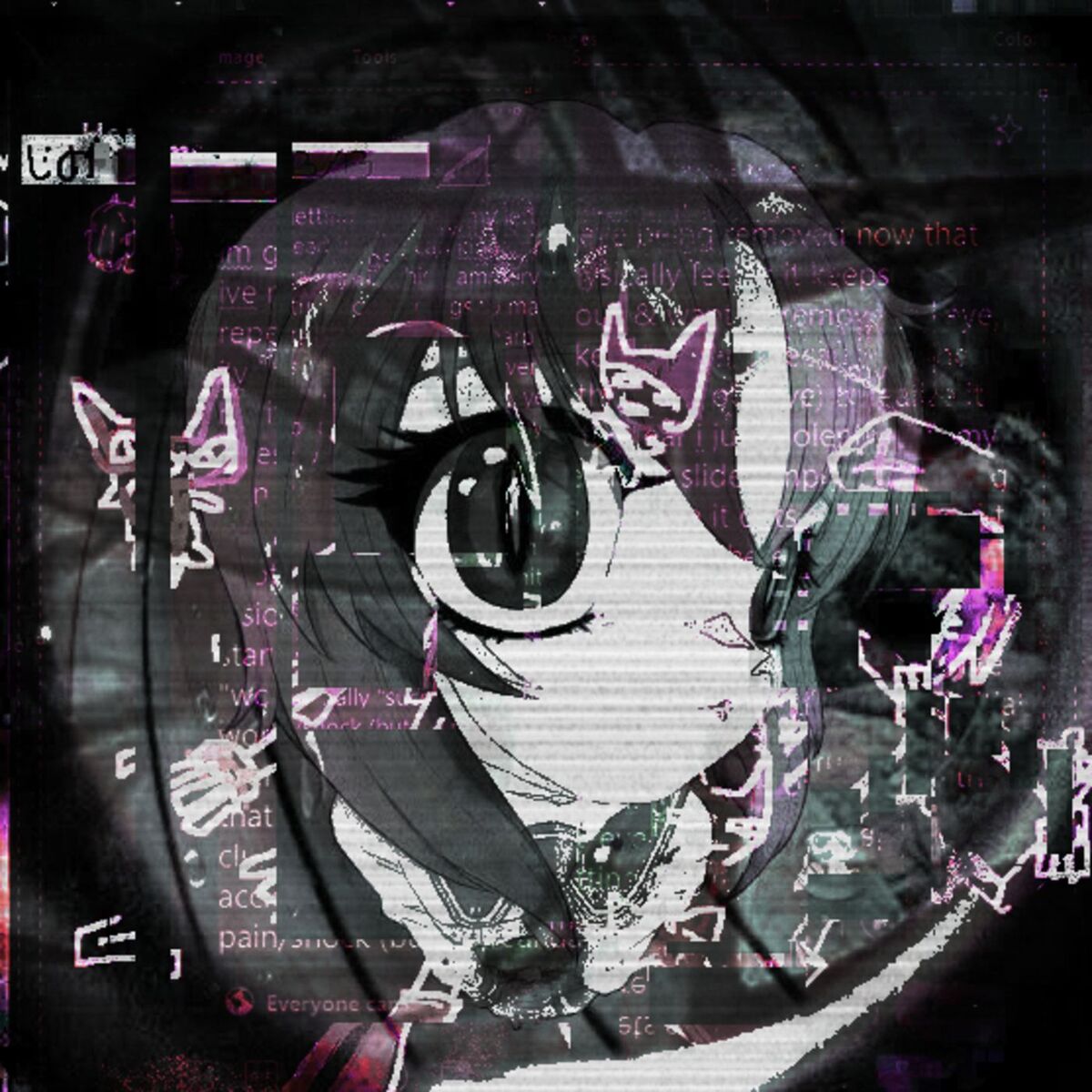 Album cover of new kind of FAK (slowed)