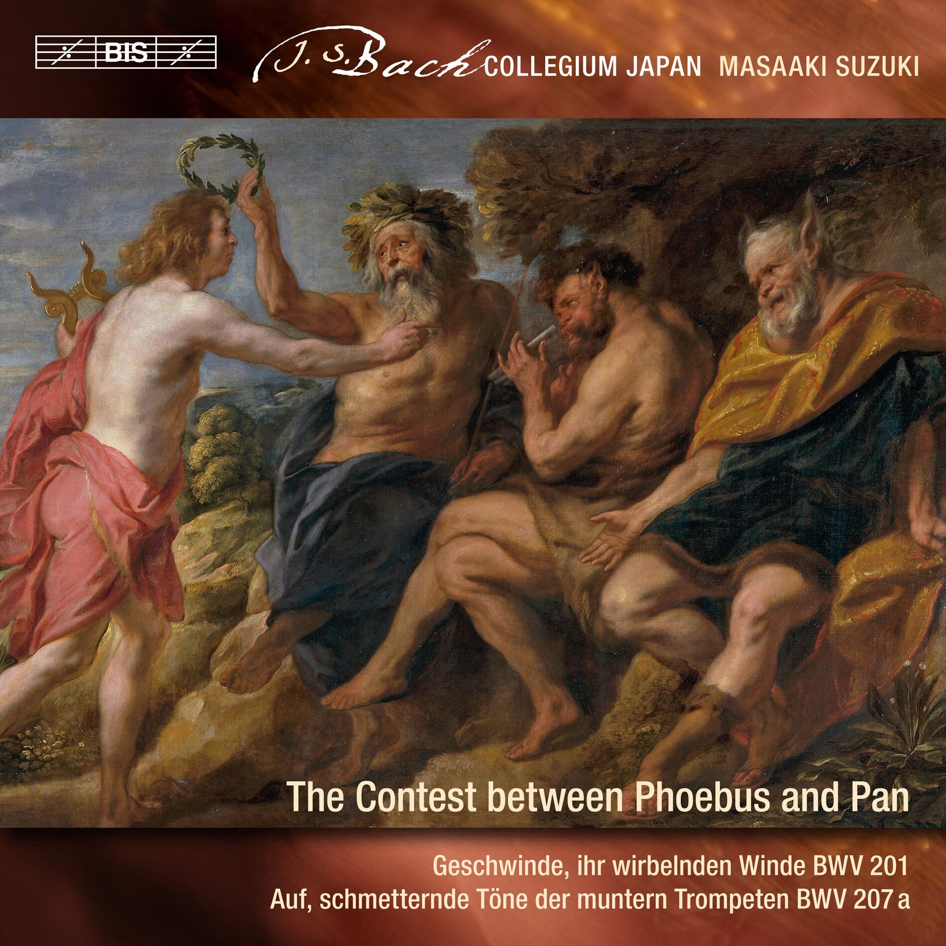 Album cover of J.S. Bach: Secular Cantatas, Vol. 9 – The Contest Between Phoebus and Pan