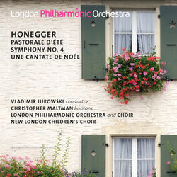 Cover of Honegger: Symphony No. 4, Une Cantate de Noël, Pastorale d'été