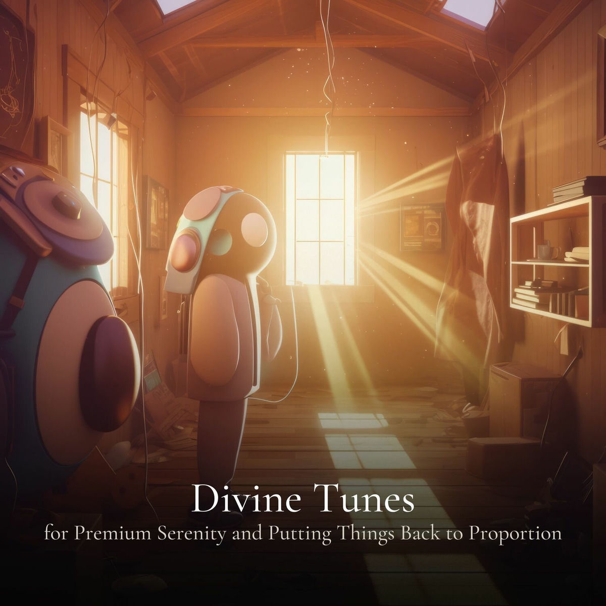 Album cover of * Divine Tunes for Premium Serenity and Putting Things Back to Proportion *