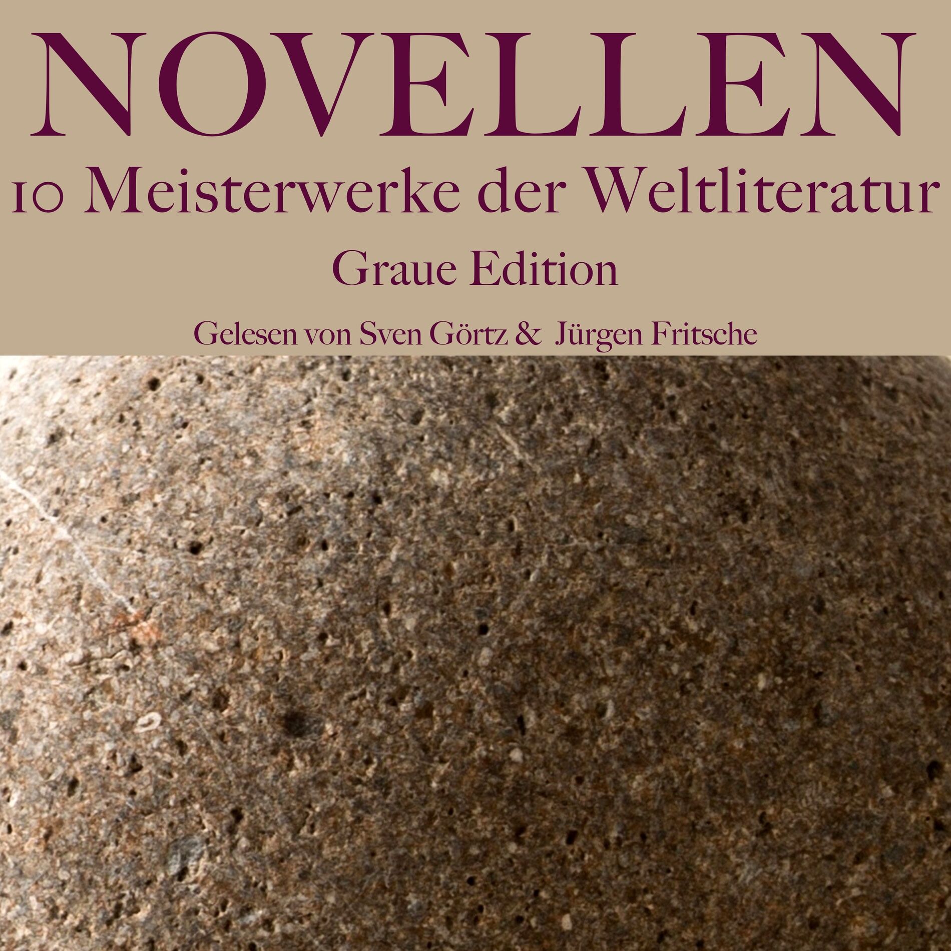 Album cover of Novellen: Zehn Meisterwerke der Weltliteratur (Graue Edition)