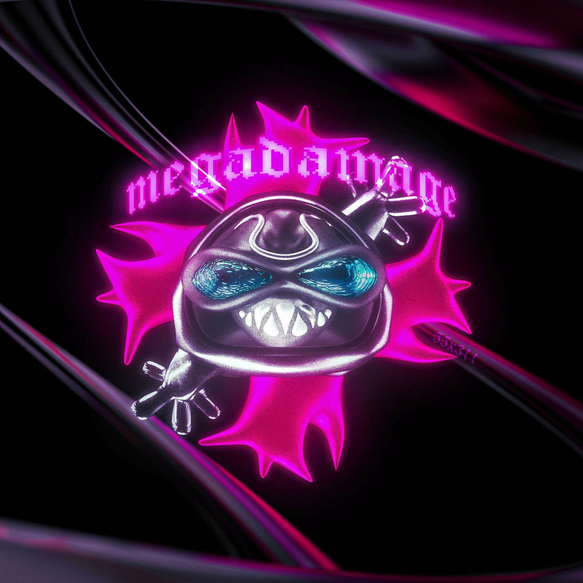 Album cover of M3GADAMAGE (feat. 55ASKY)