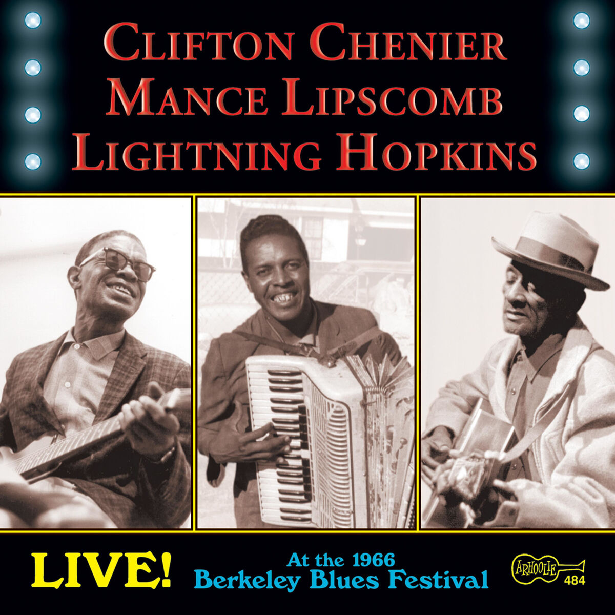 Album cover of Live! at the 1966 Berkeley Blues Festival