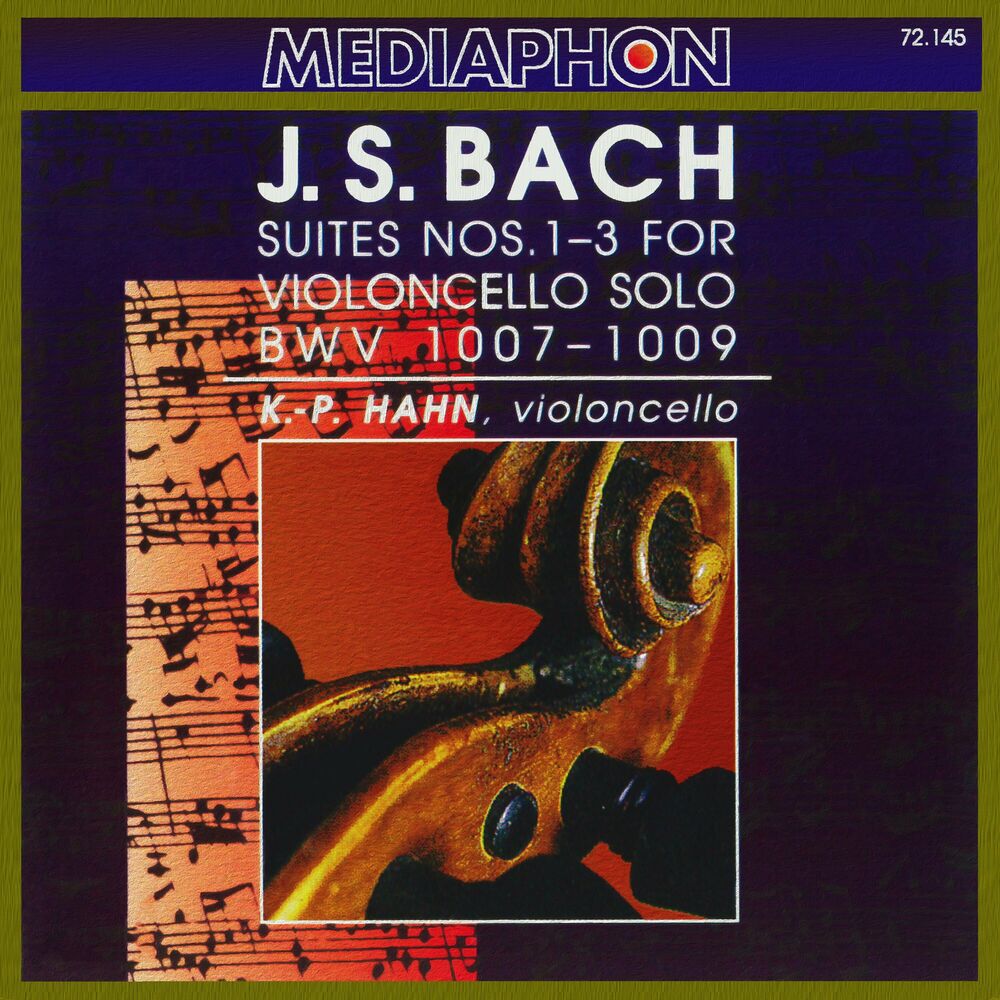 Picture of Bach: Suites for Violoncello Nos. 1-3, BWV 1007-1009