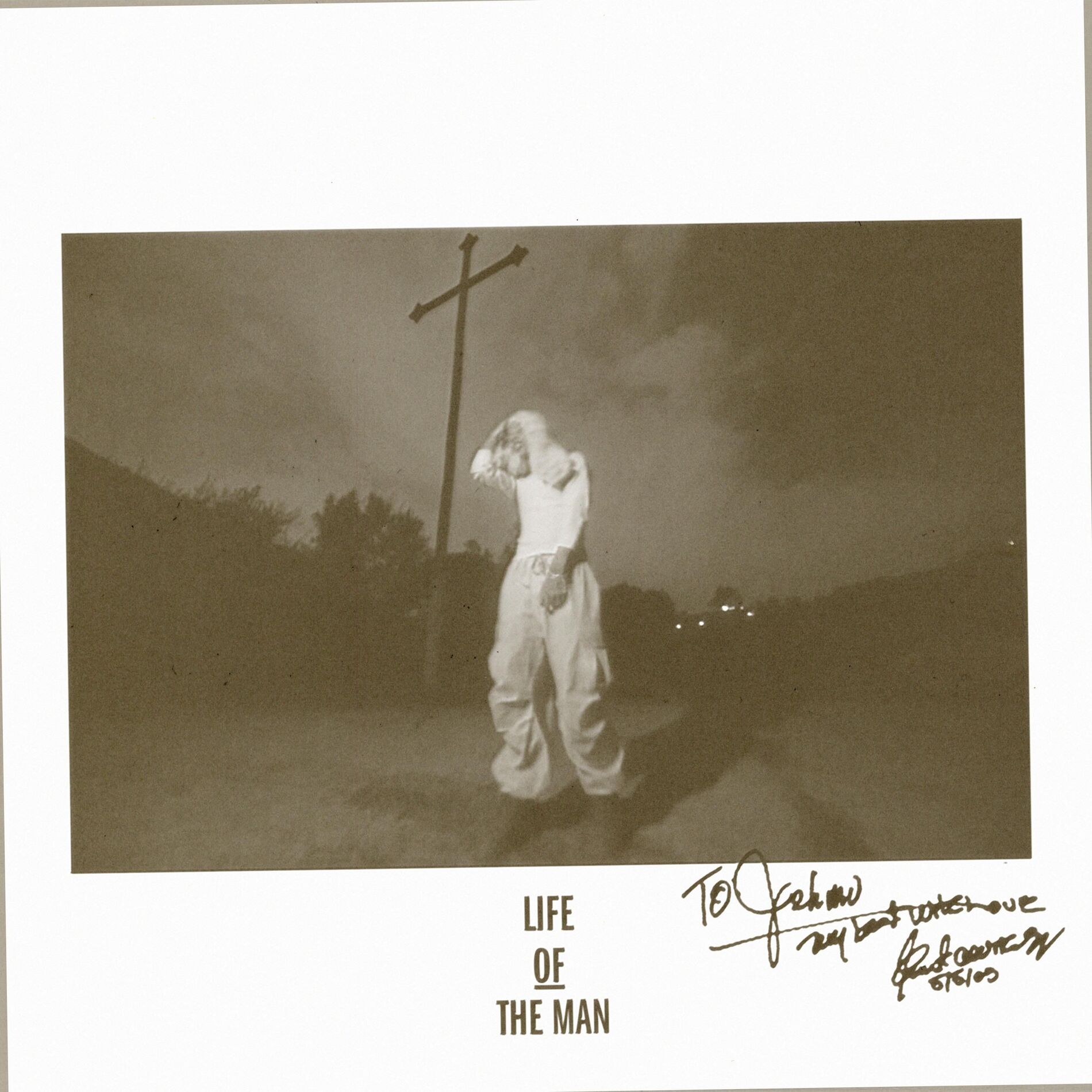 Album cover of life of the man